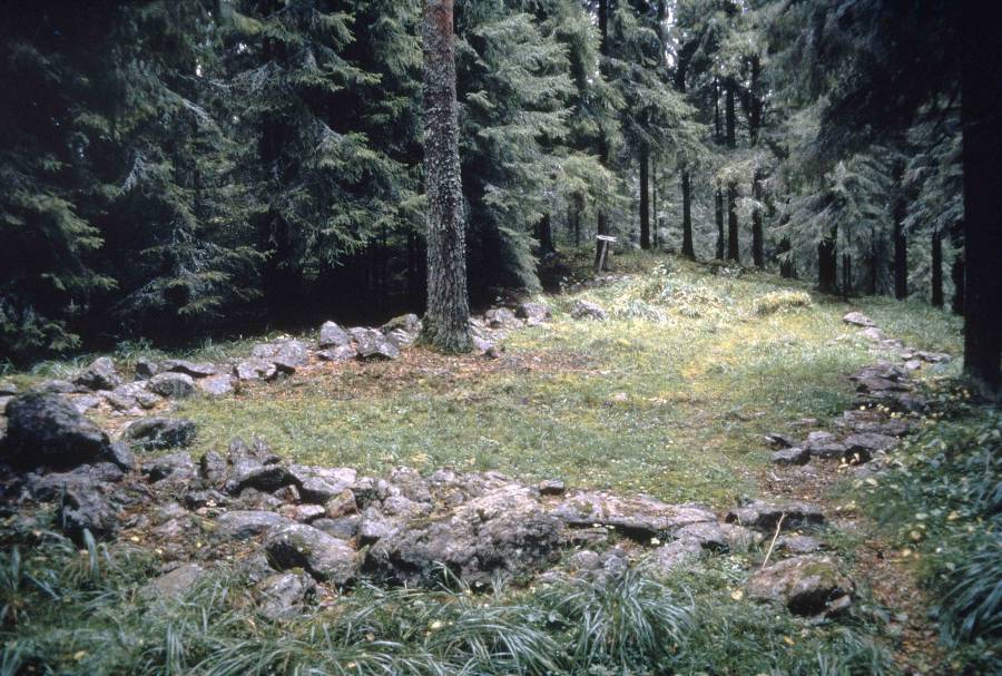 Pronssikautinen talonpohja, Nakkila Rieskaronmäki.